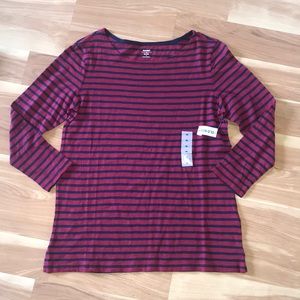 Old Navy Striped Long Sleeve Tee